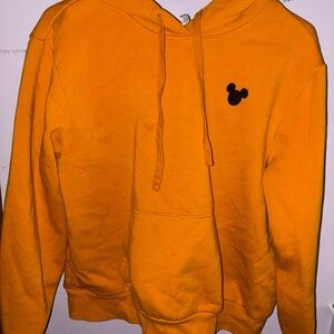 Divided Mustard Yellow Pullover Disney Hoodie